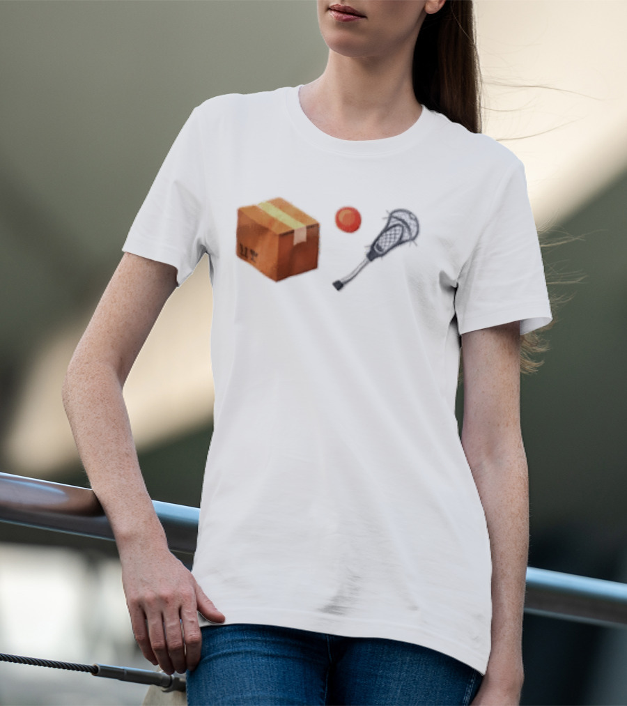 Lacrosse Stick Ball Box Package T-Shirt