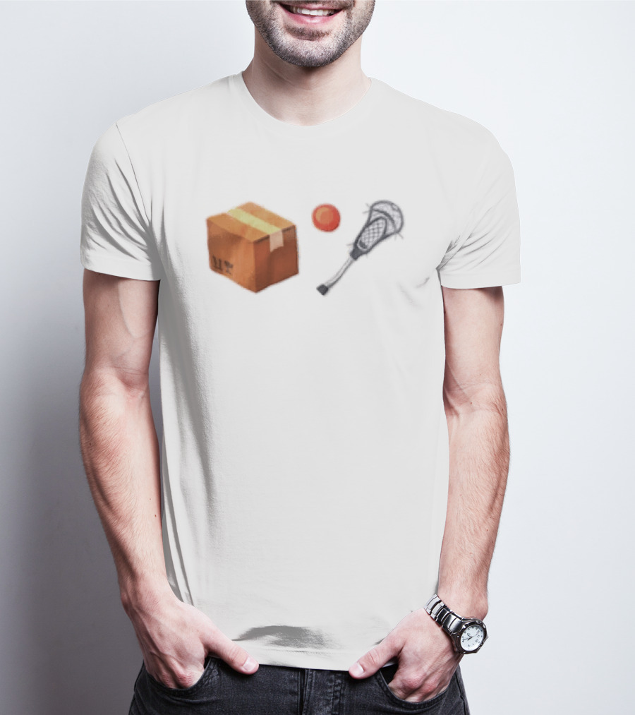 Lacrosse Stick Ball Box Package T-Shirt