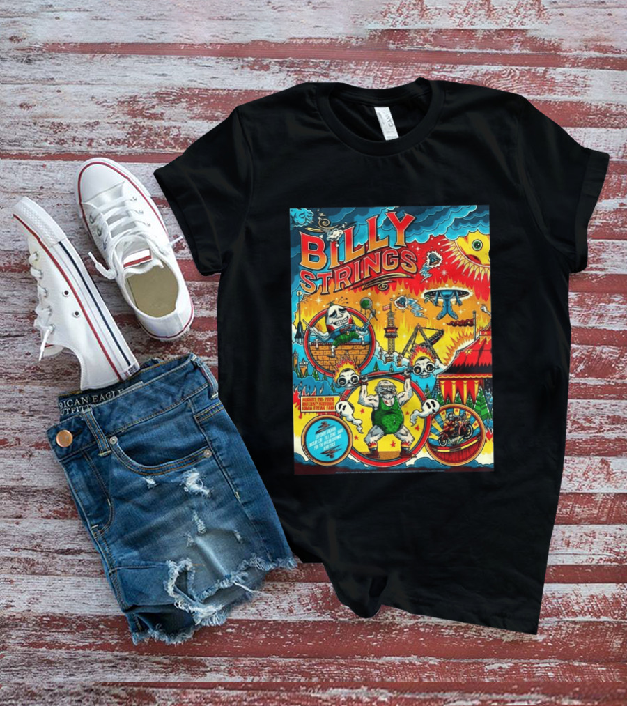 Billy Strings Ionia Freak Fair August 28 2026 Night 1 Ionia MI T-Shirt