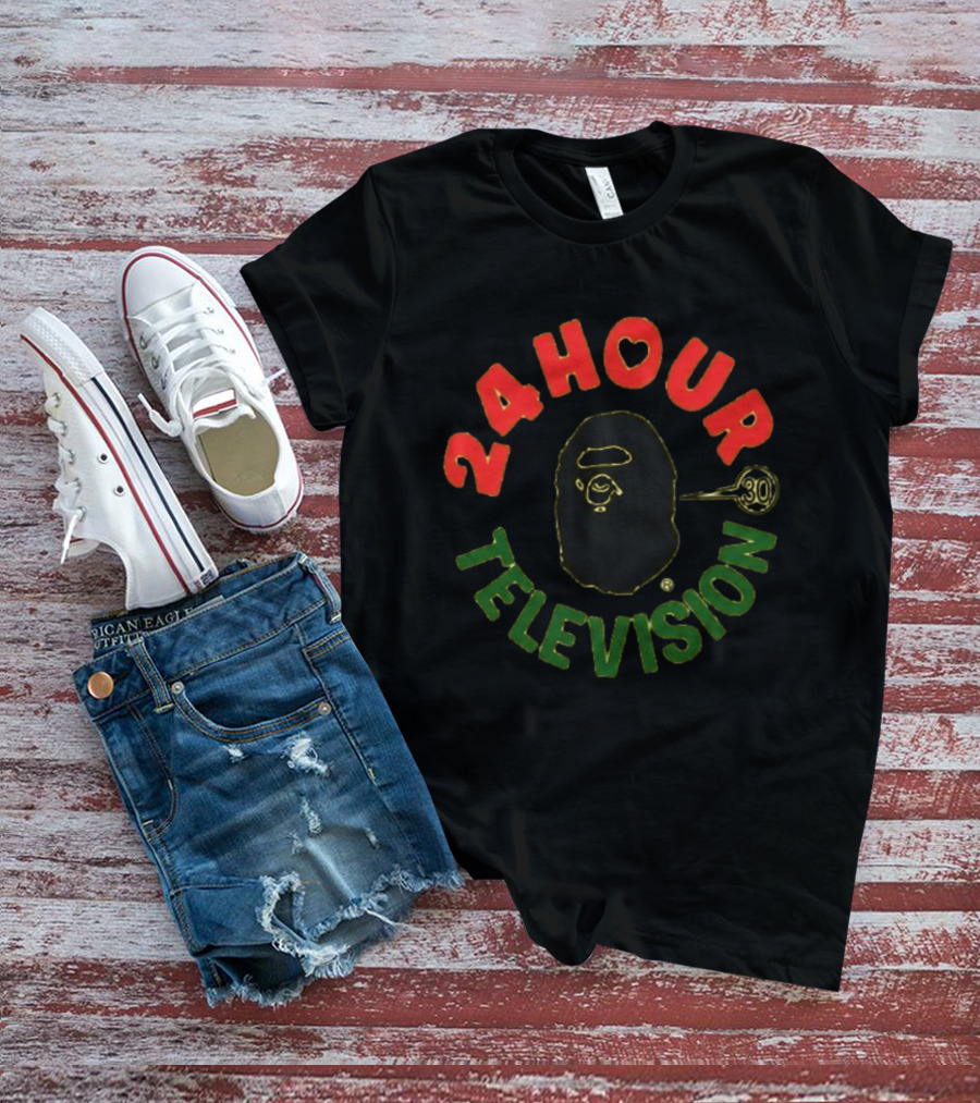Bloody Osiris 2007 24 Hour Television BAPE A Bathing Ape 30th Anniversary T-Shirt