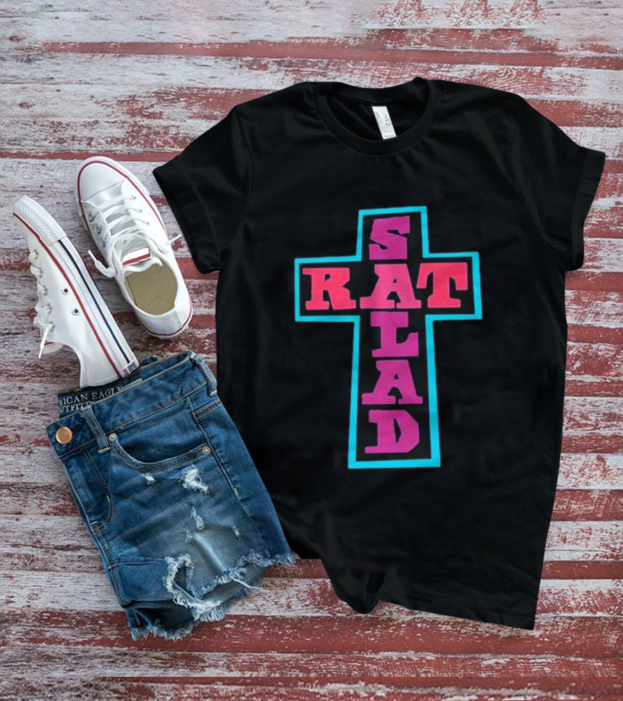 Grateful Sabbath Rat Salad Cross T-Shirt