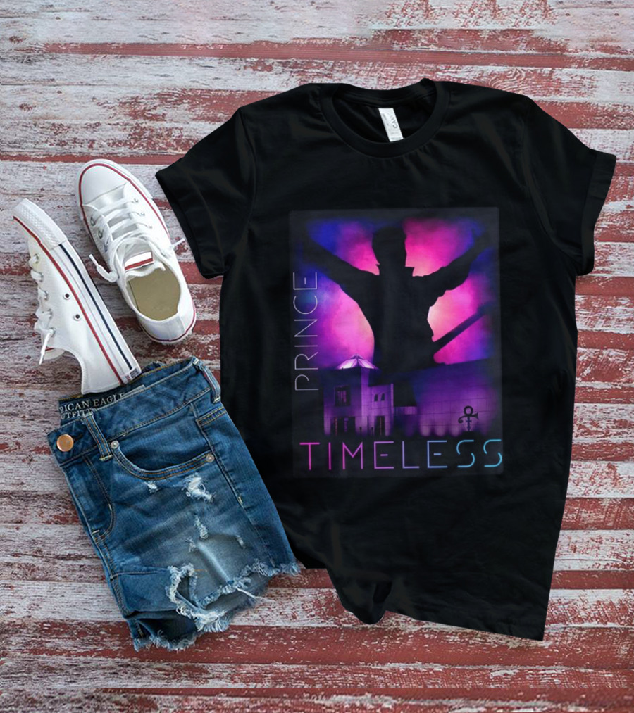 Prince Timeless Paisley Park Iconic Silhouette Purple Celebration August 28 2026 T-Shirt