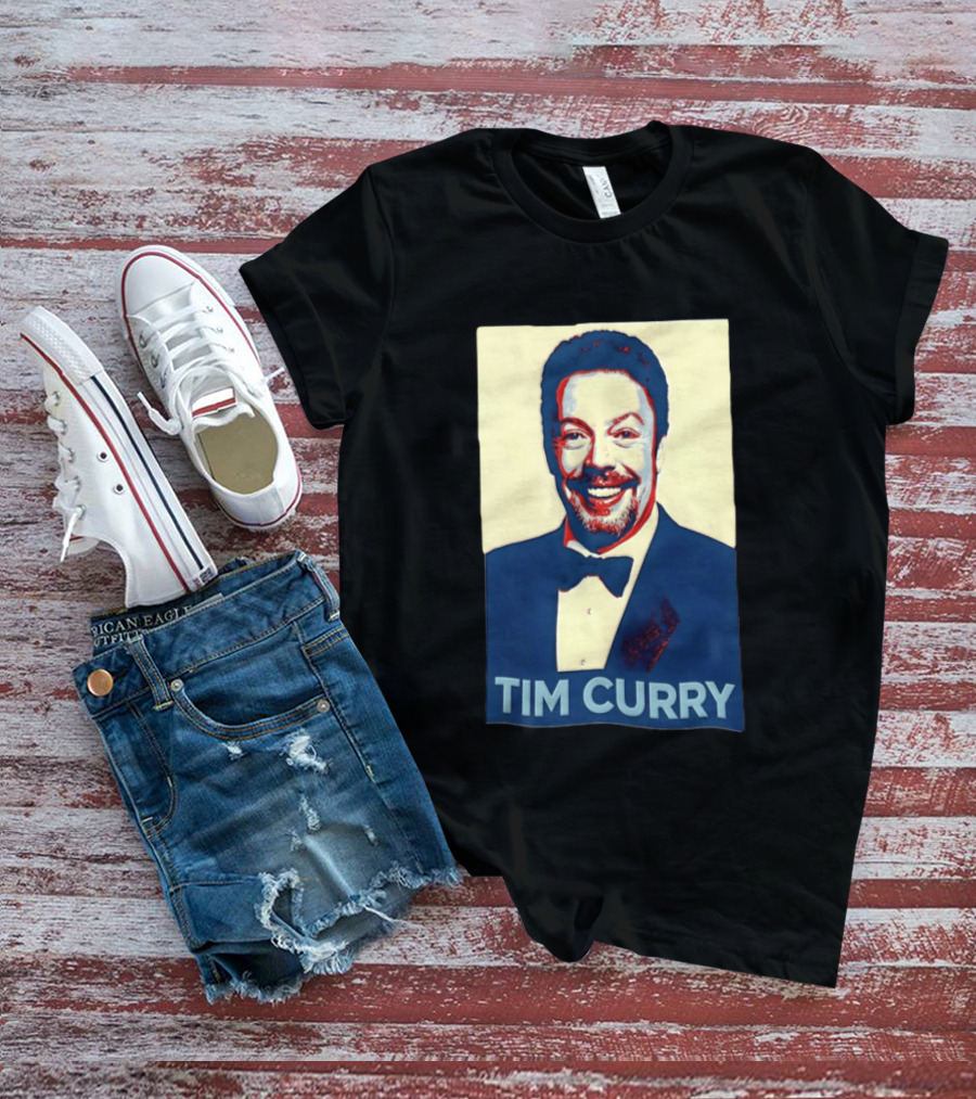 Tim Curry Iconic Obama Hope T-Shirt
