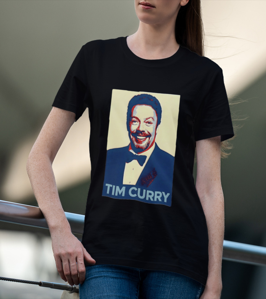 Tim Curry Iconic Obama Hope T-Shirt