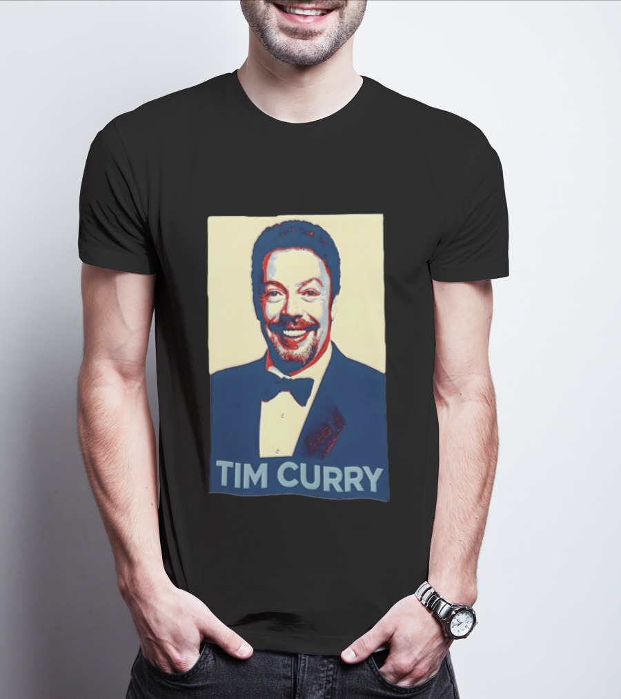 Tim Curry Iconic Obama Hope T-Shirt