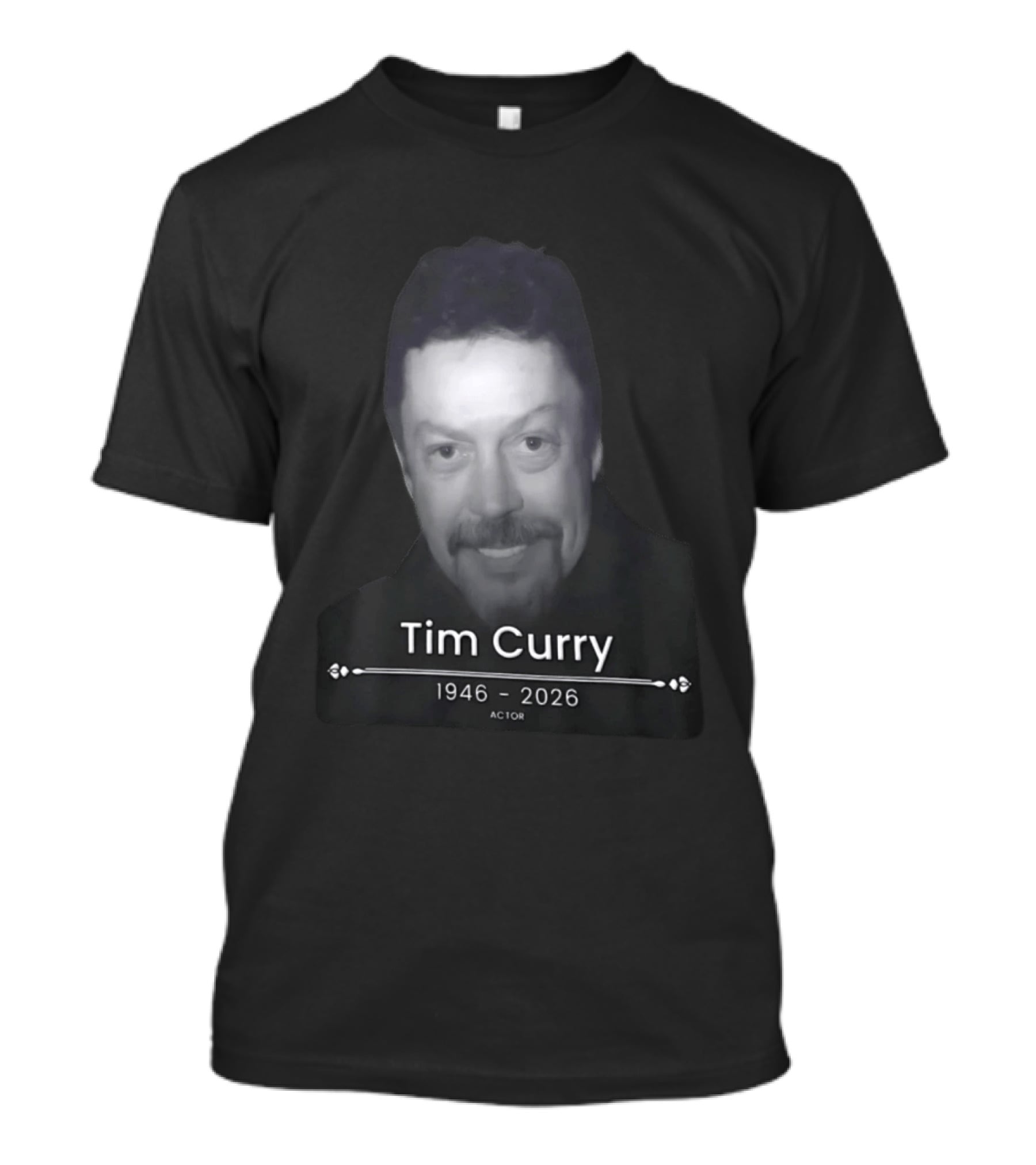Tim Curry 1946 2026 Actor Memoriam T-Shirt