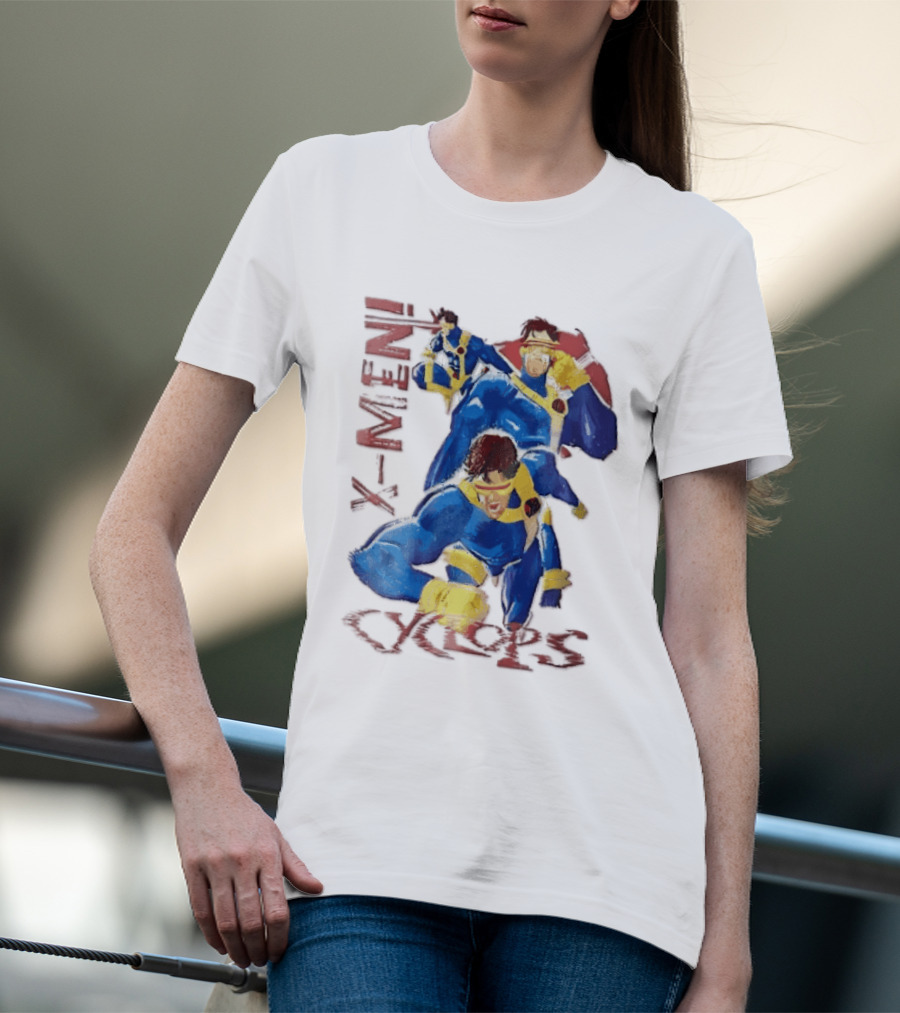 X Men Cyclops Marvel Superhero T-Shirt