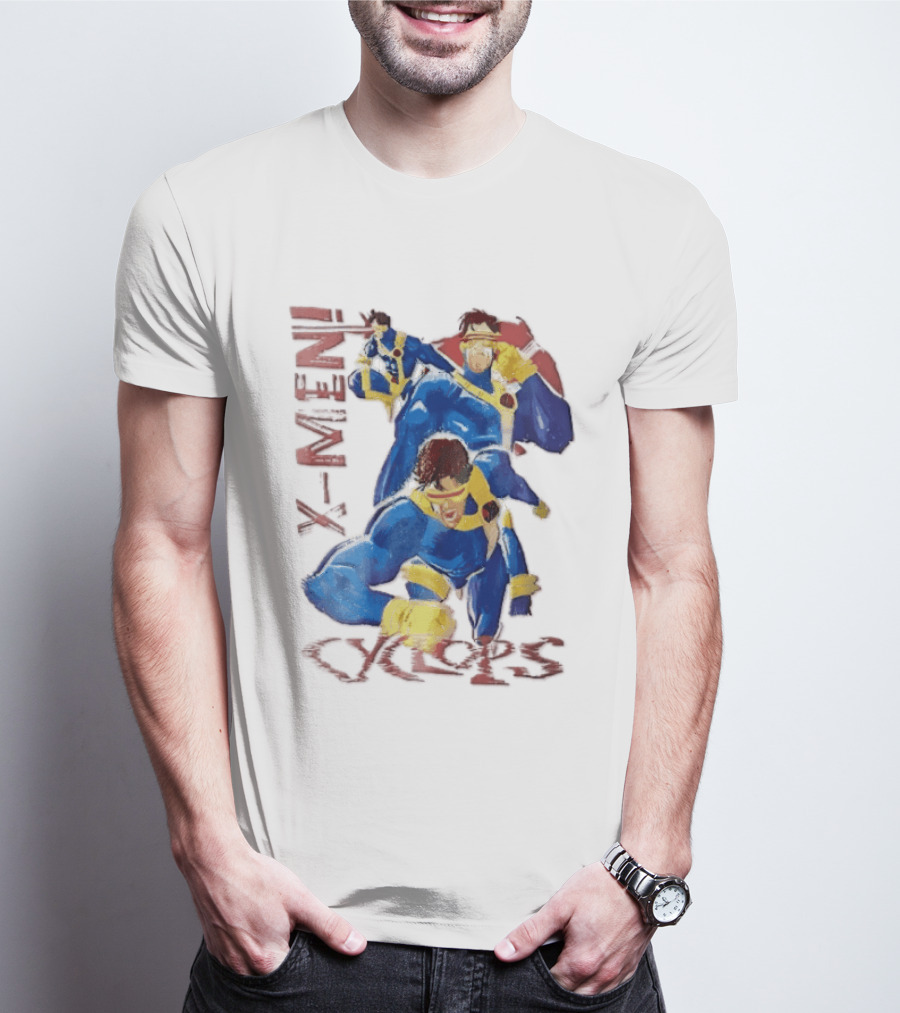 X Men Cyclops Marvel Superhero T-Shirt