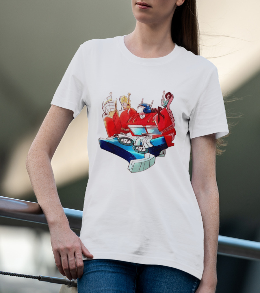Dolly Parton Tim Curry Peter Cullen Optimus Prime T-Shirt