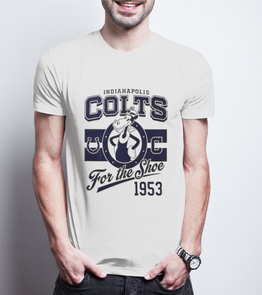 Indianapolis Colts Goofy 1953 For The Shoe T-Shirt