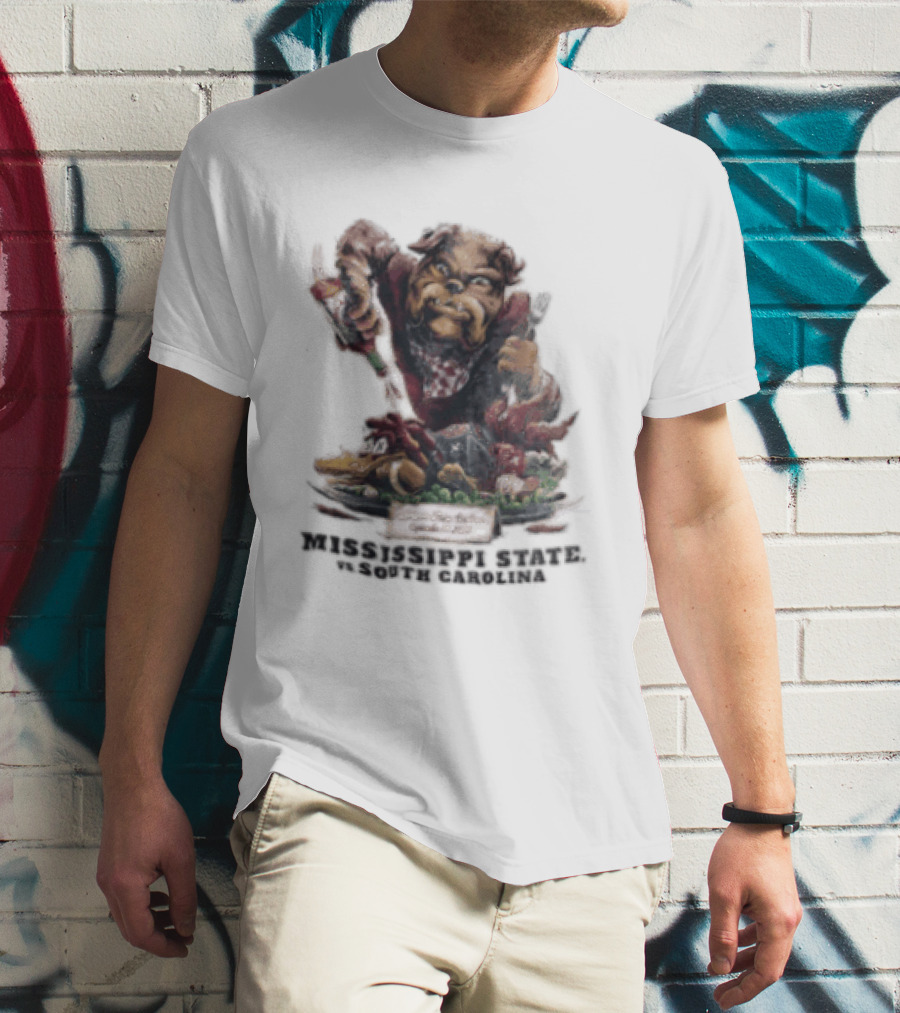 Williams Price Stadium September 19 2026 Mississippi State Vs South Carolina Bulldog T-Shirt