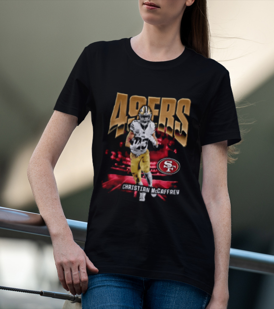 49ers Christian McCaffrey SF Football T-Shirt