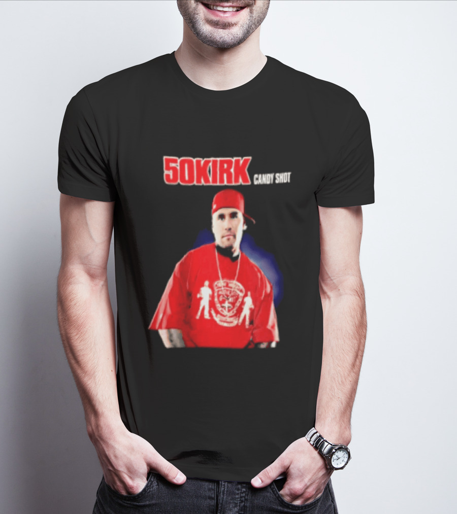 50KIRK Candy Shot Man Red Outfit T-Shirt