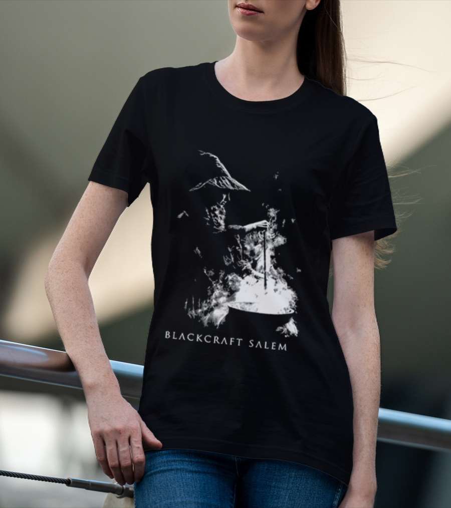 Blackcraft Salem Don't Tell Me How To Be A Witch If I Wanted Rules I'd Go To Church T-Shirt