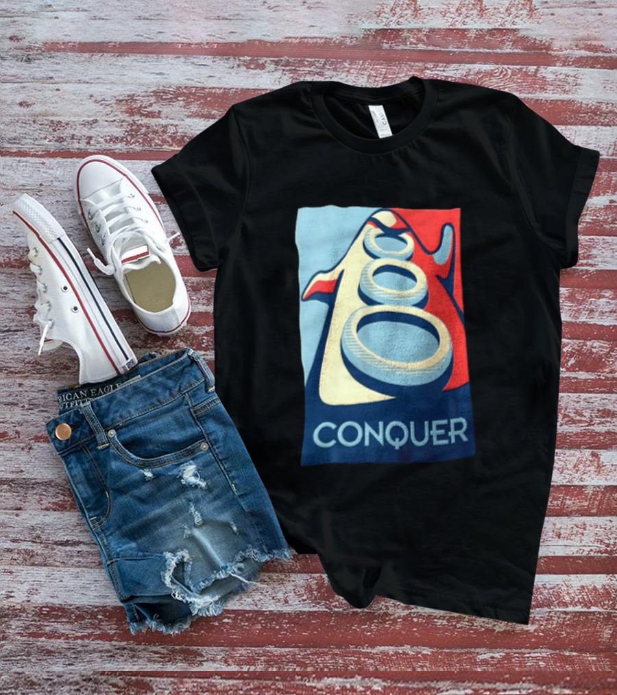 Conquer Penguin Three Rings T-Shirt