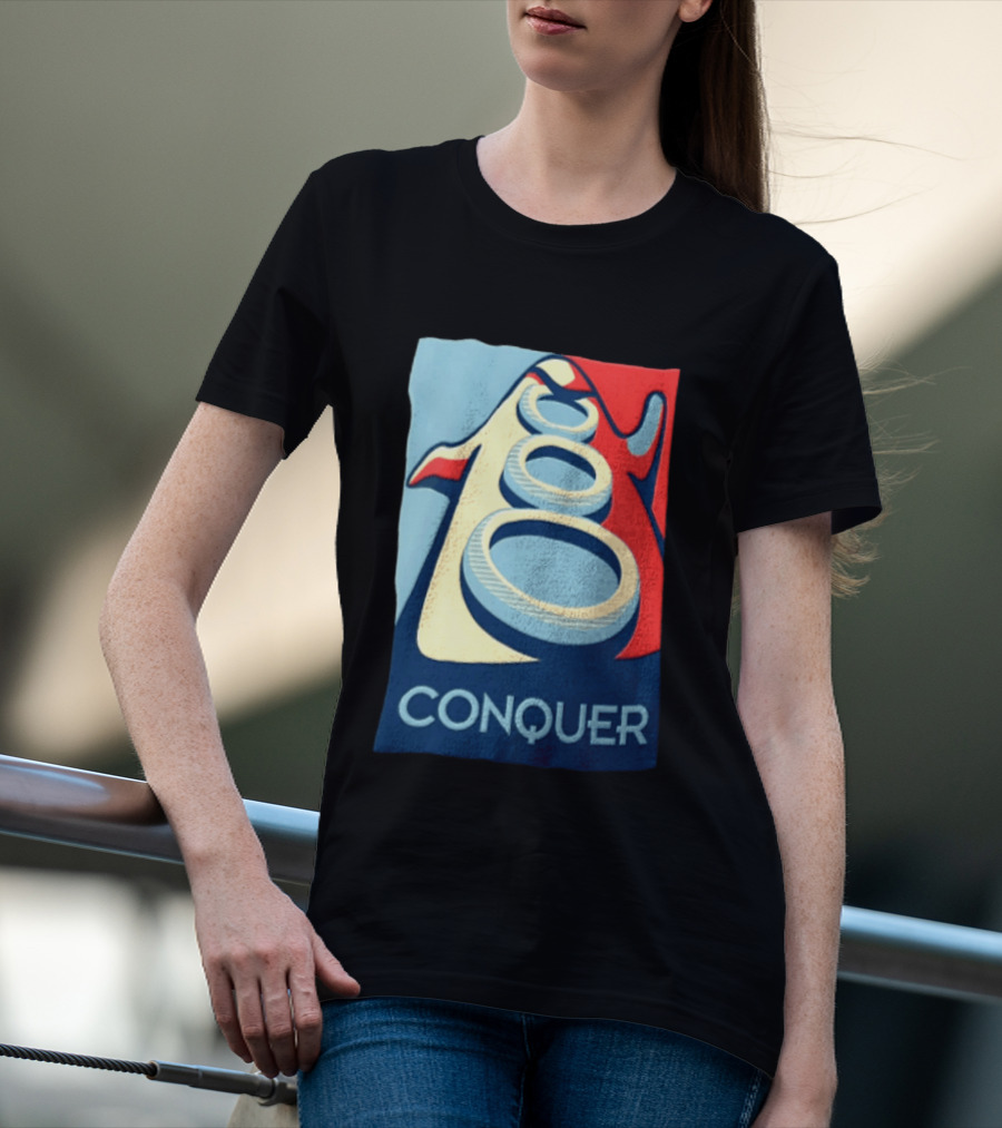Conquer Penguin Three Rings T-Shirt