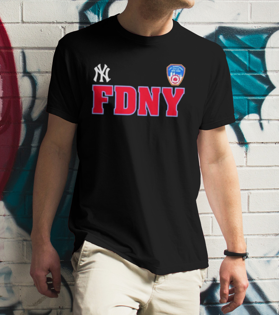 NY Yankees FDNY City Of New York 2026 T-Shirt