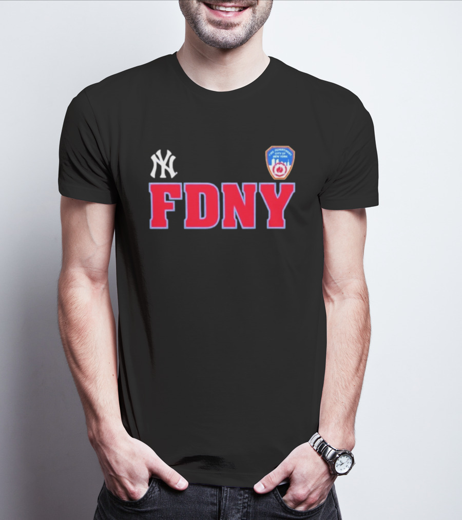 NY Yankees FDNY City Of New York 2026 T-Shirt
