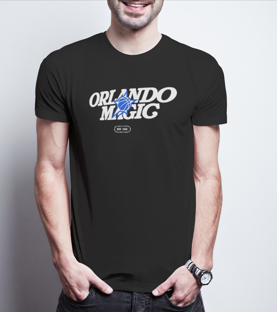 Orlando Magic Est 1989 Star Basketball T-Shirt