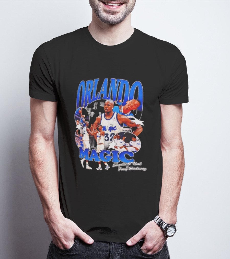 Orlando Magic Shaquille O'Neal Penny Hardaway Legends T-Shirt