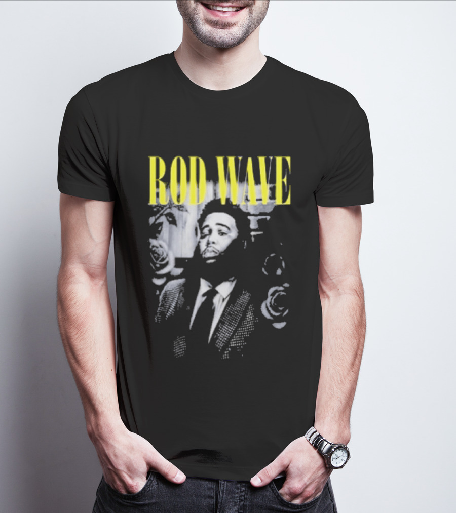 Rod Wave Don't Look Down Tour 2026 Rose Garden Concert Dates T-Shirt