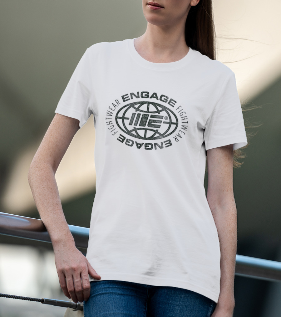 Engageind Global Fight Wear Circular Emblem MMA T-Shirt