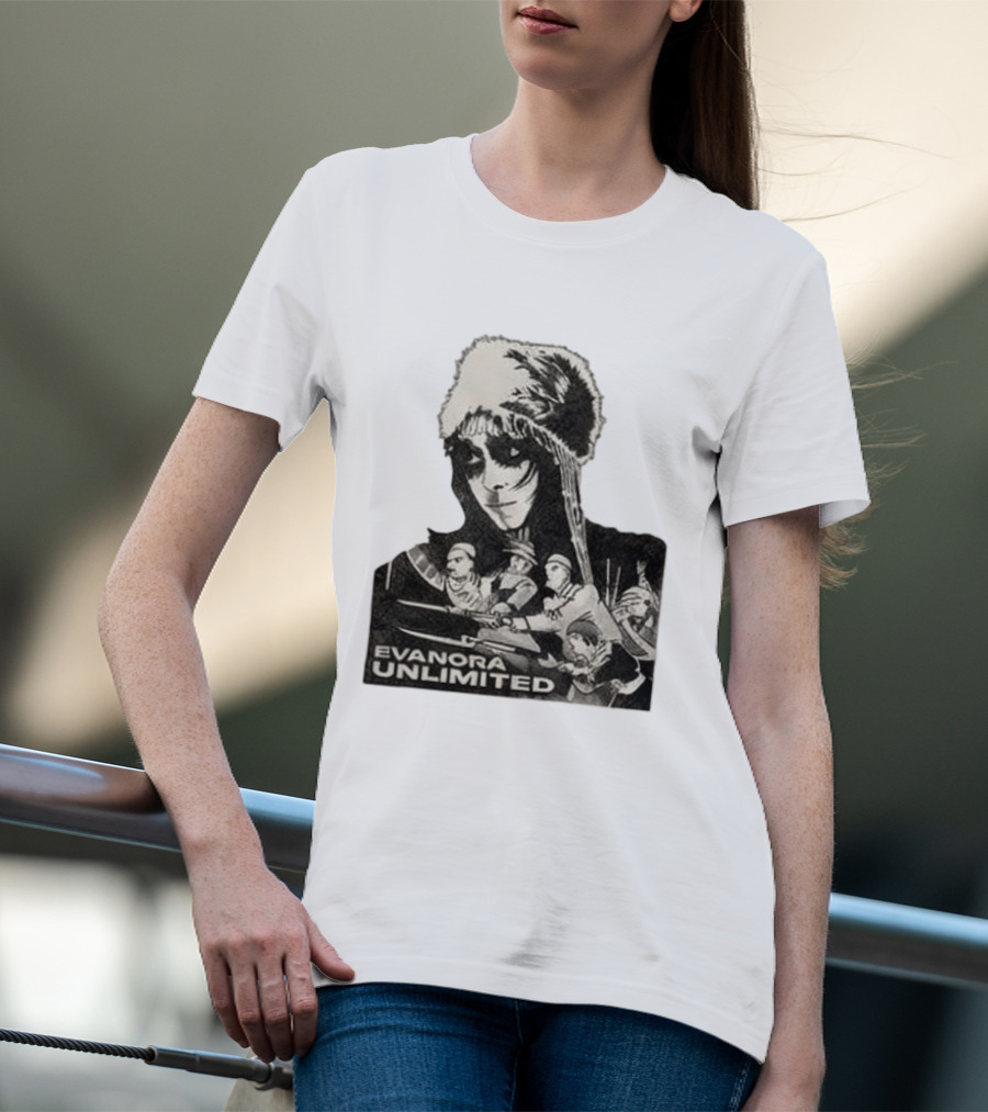 Evanora Unlimited North America Tour 2026 Tour Anime T-Shirt