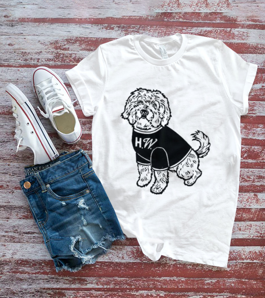 Hayley Williams Alf Raglan Dog Wearing T-Shirt