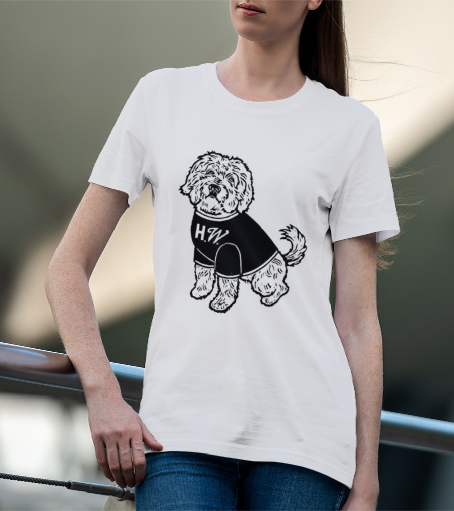 Hayley Williams Alf Raglan Dog Wearing T-Shirt