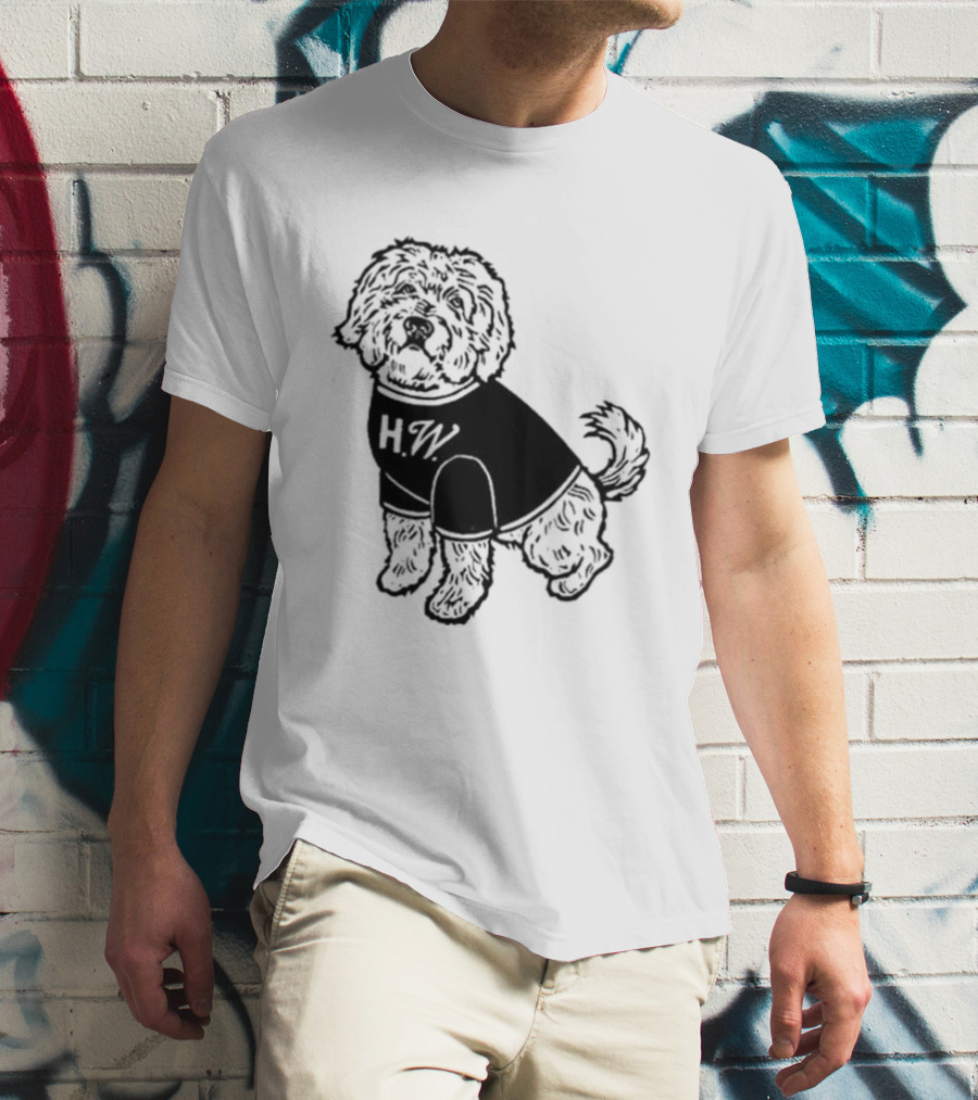 Hayley Williams Alf Raglan Dog Wearing T-Shirt