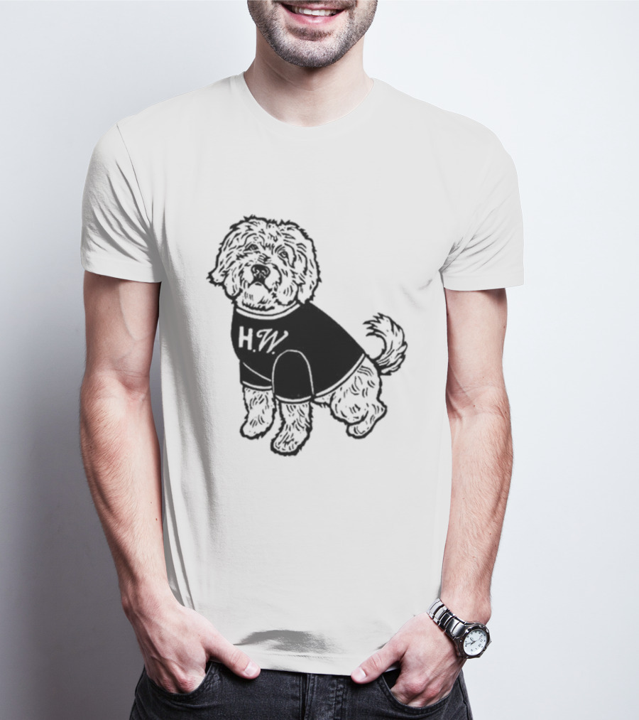 Hayley Williams Alf Raglan Dog Wearing T-Shirt