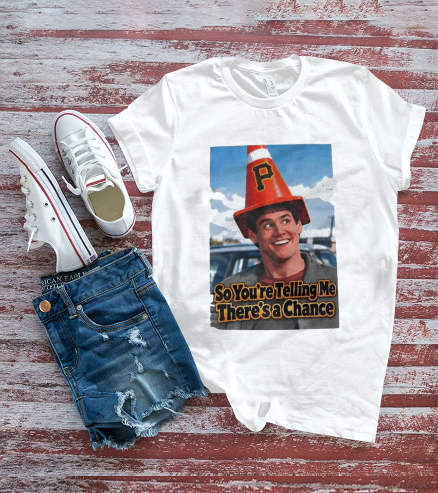 Jim Carrey Cone Hat P So You're Telling Me There's A Chance T-Shirt