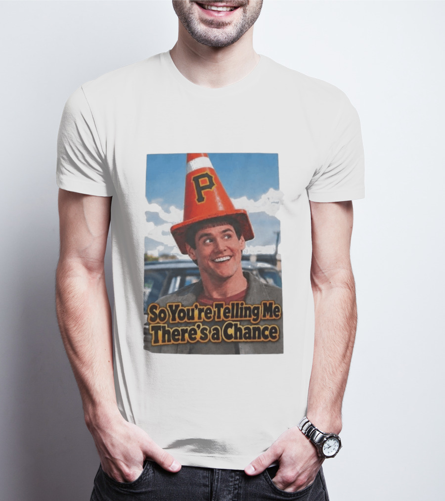 Jim Carrey Cone Hat P So You're Telling Me There's A Chance T-Shirt