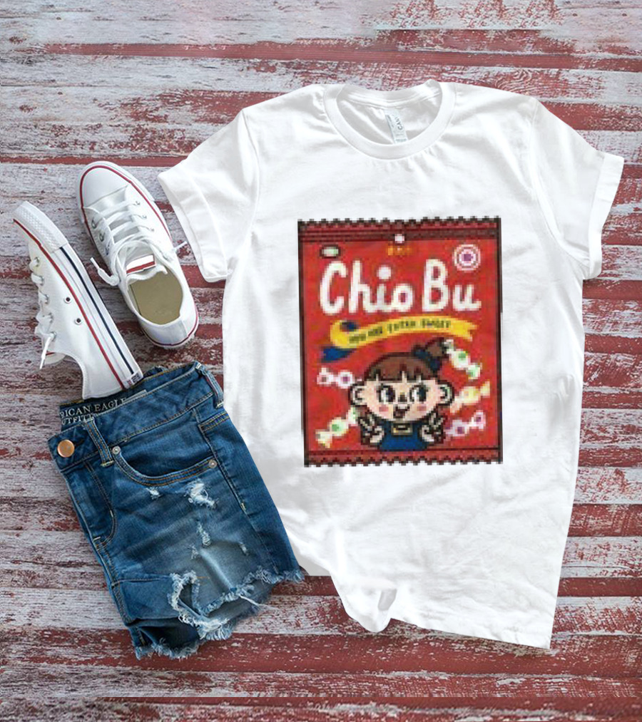 Wheniwasfour Store Chio Bu You Are Extra Sweet Candy Packet T-Shirt