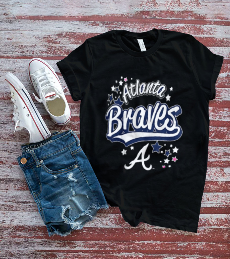 Atlanta Braves Velcro Stars A T-Shirt