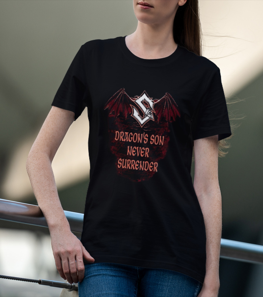 Dragon's Son Never Surrender Sabaton Rockstadt 2026 T-Shirt