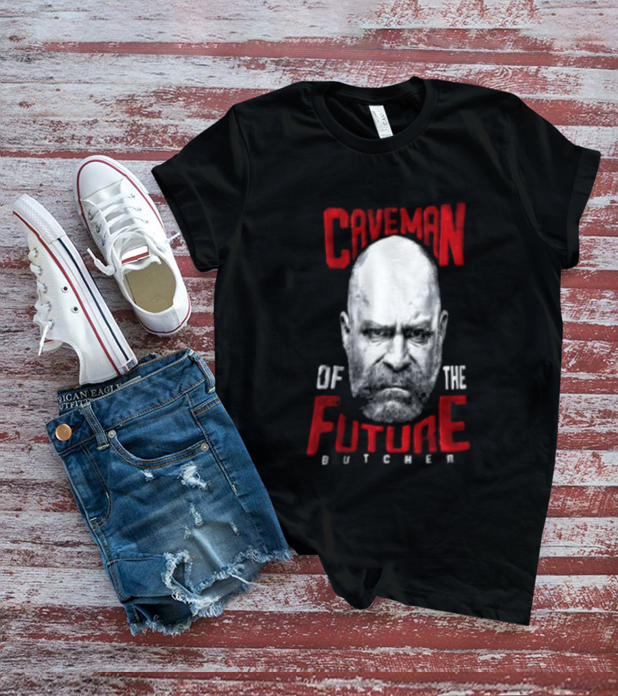 Caveman Of The Future Butcher Iconic Face T-Shirt