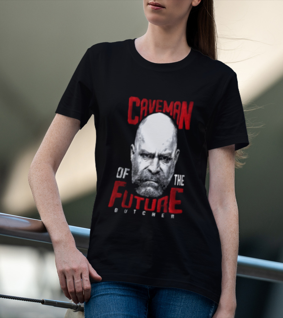 Caveman Of The Future Butcher Iconic Face T-Shirt