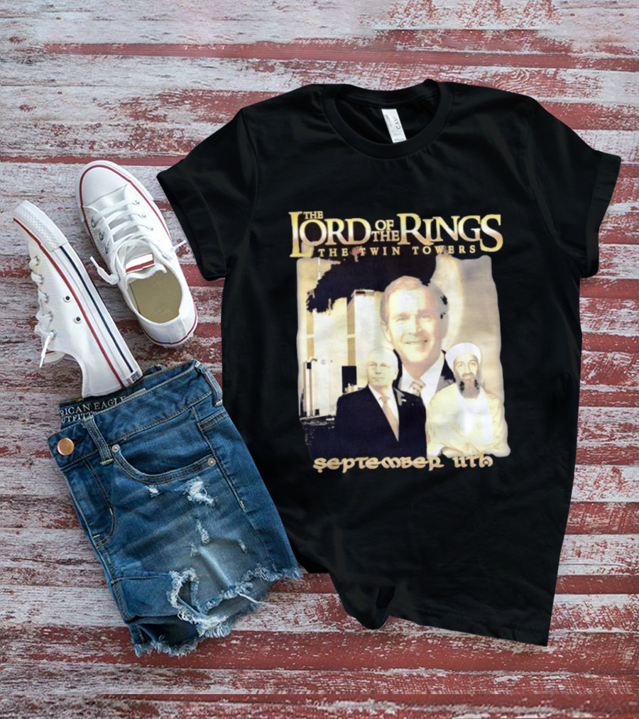 The Lord Of The Rings The Twin Towers September 11th T-Shirt