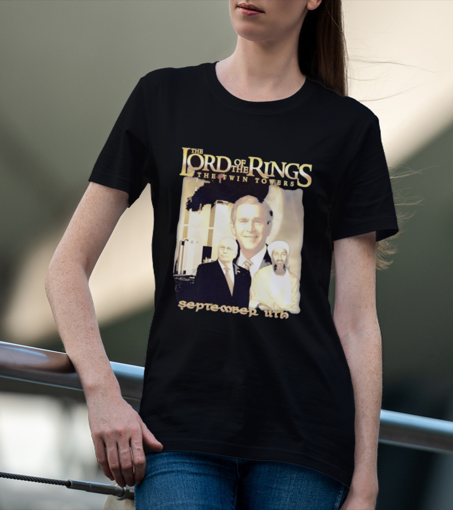 The Lord Of The Rings The Twin Towers September 11th T-Shirt