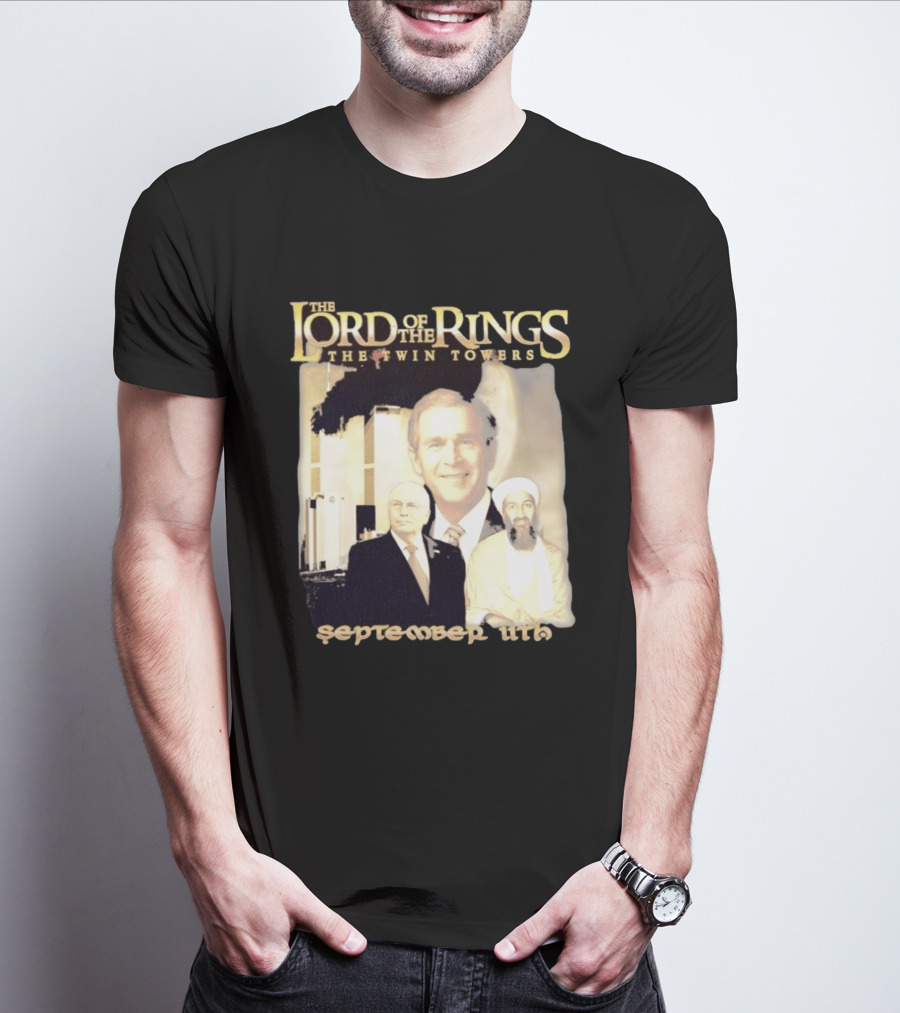 The Lord Of The Rings The Twin Towers September 11th T-Shirt