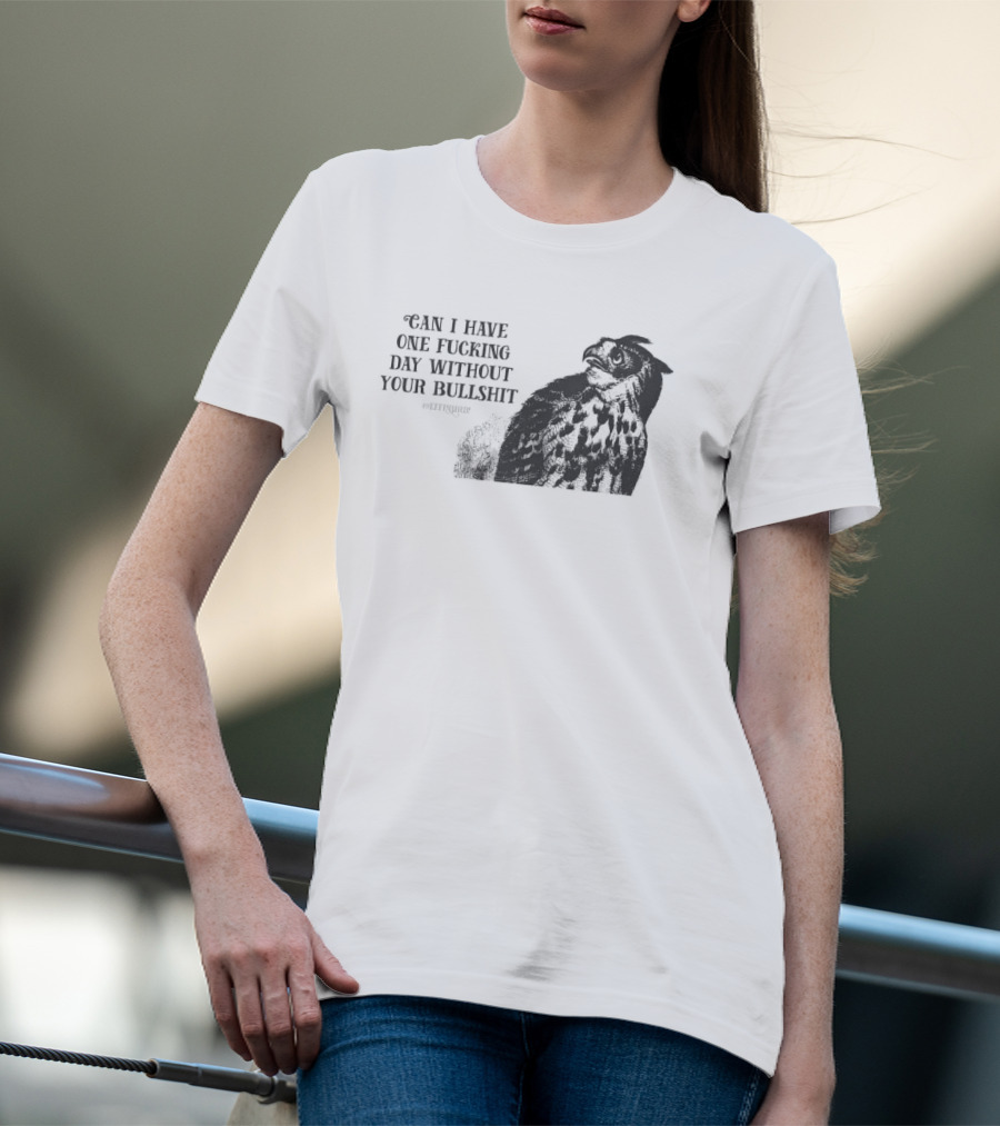 Can I Have One Fucking Day Without Your Bullshit Effinbirds T-Shirt