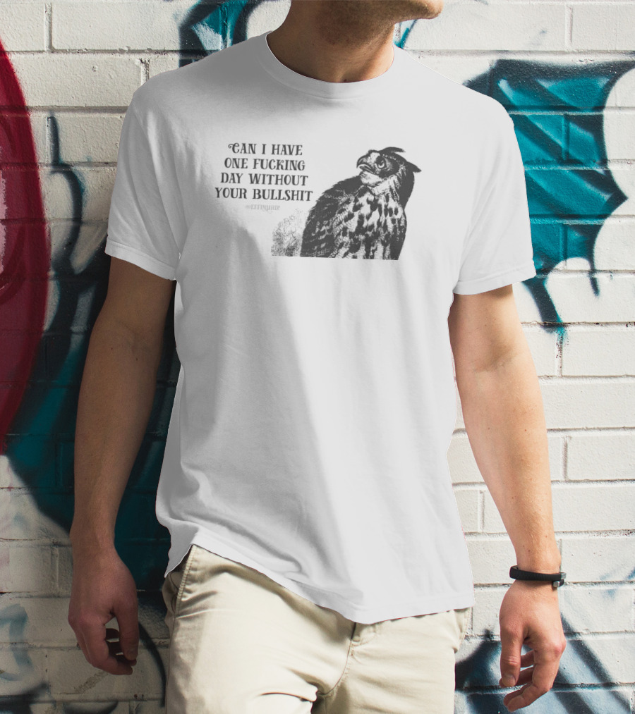 Can I Have One Fucking Day Without Your Bullshit Effinbirds T-Shirt
