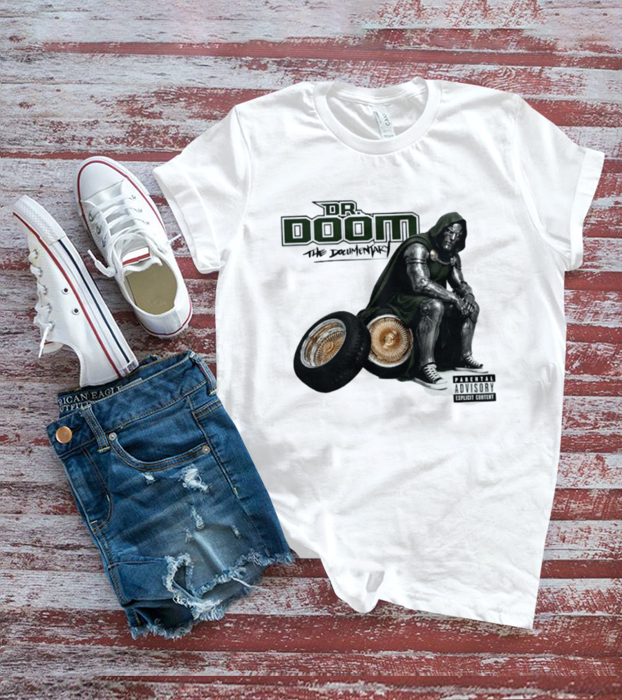 Dr Doom The Documentary Marvel Hip Hop Parental Advisory T-Shirt
