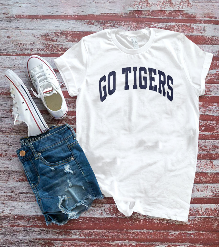 Go Tigers 2026 Sports Team Spirit Merchandise T-Shirt