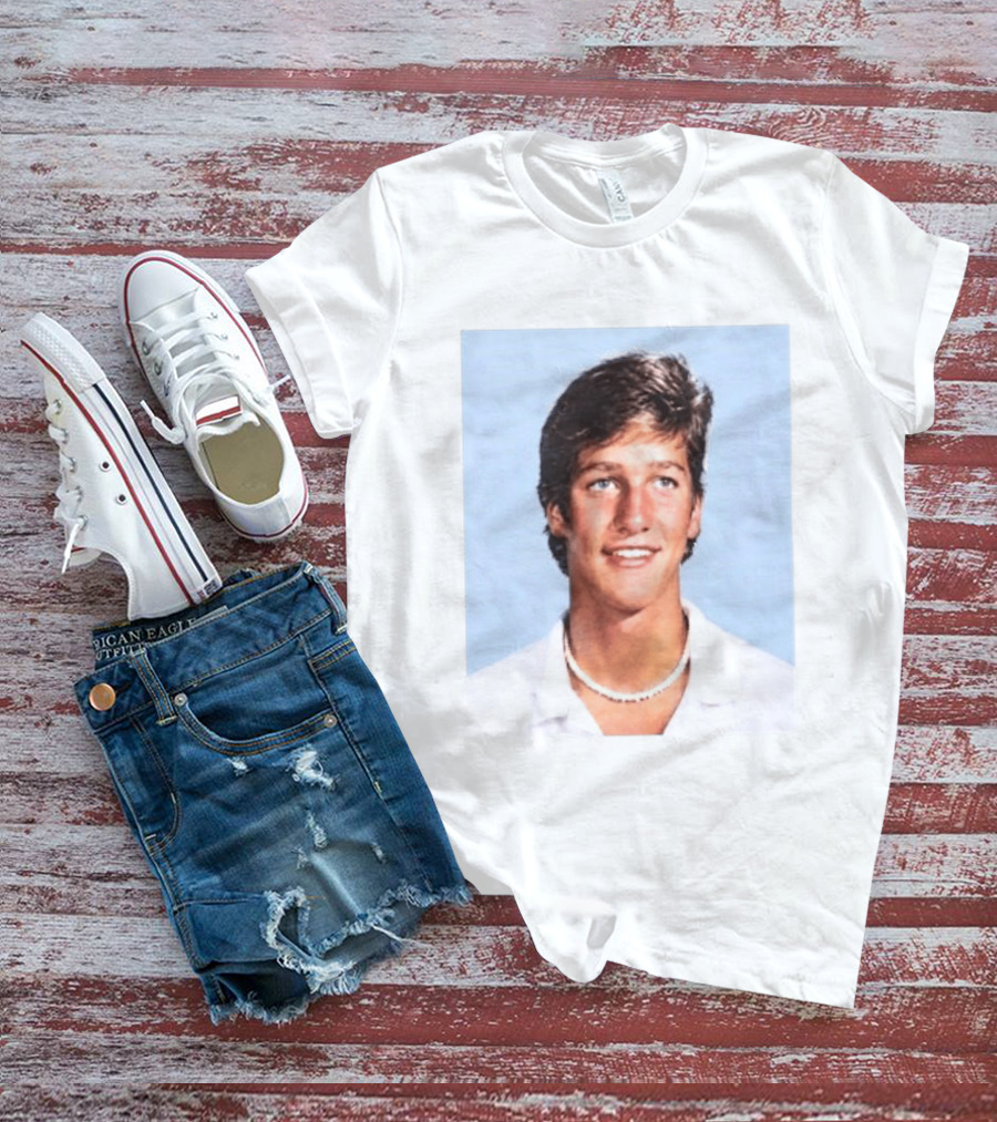 Woody Harrelson High School Yearbook Photo Original Wear T-Shirt