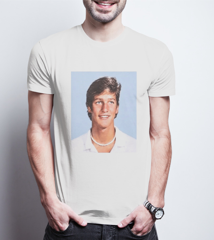 Woody Harrelson High School Yearbook Photo Original Wear T-Shirt