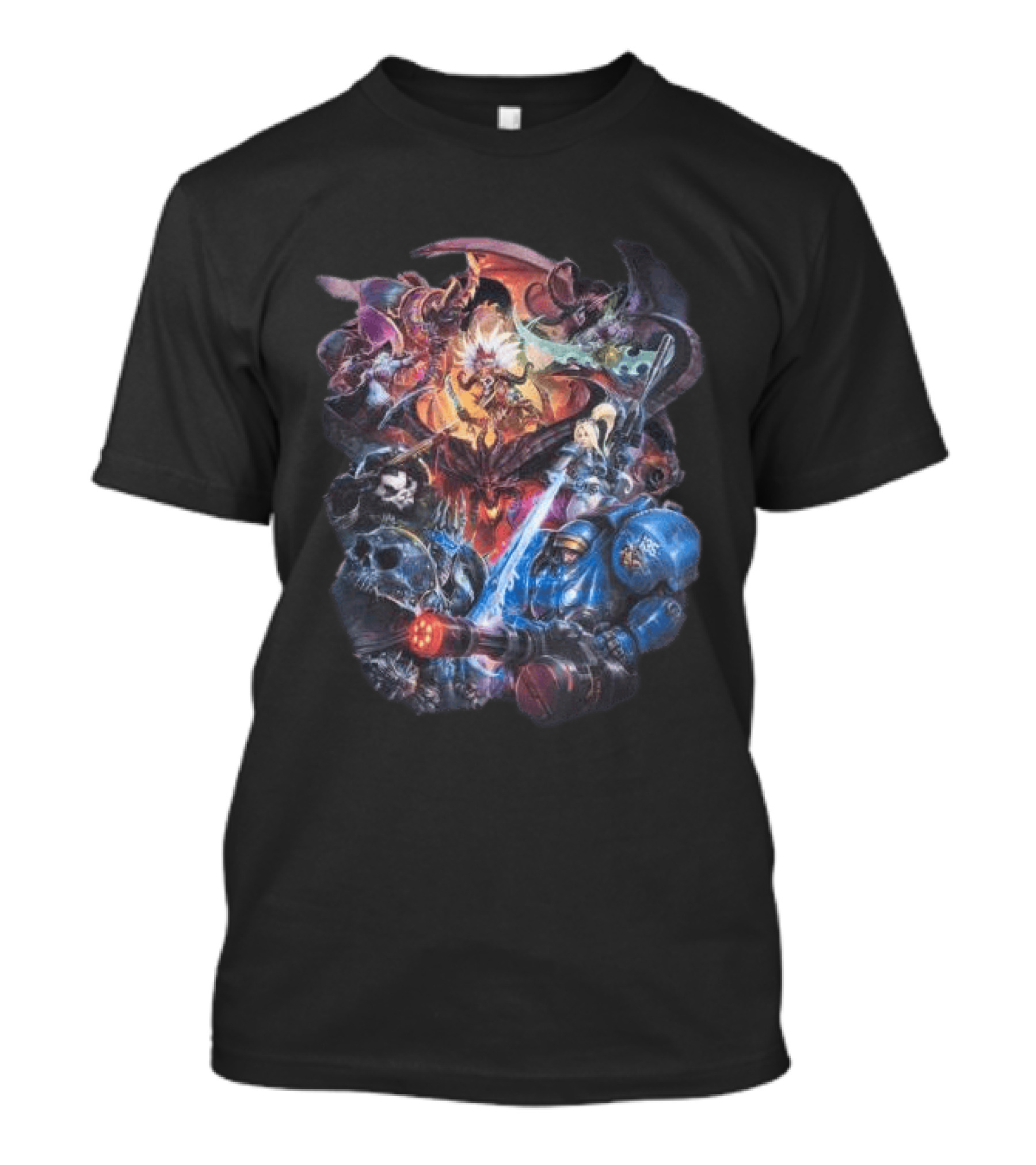 Blizzard Store Heroes Of The Storm Characters Mineral Wash T-Shirt