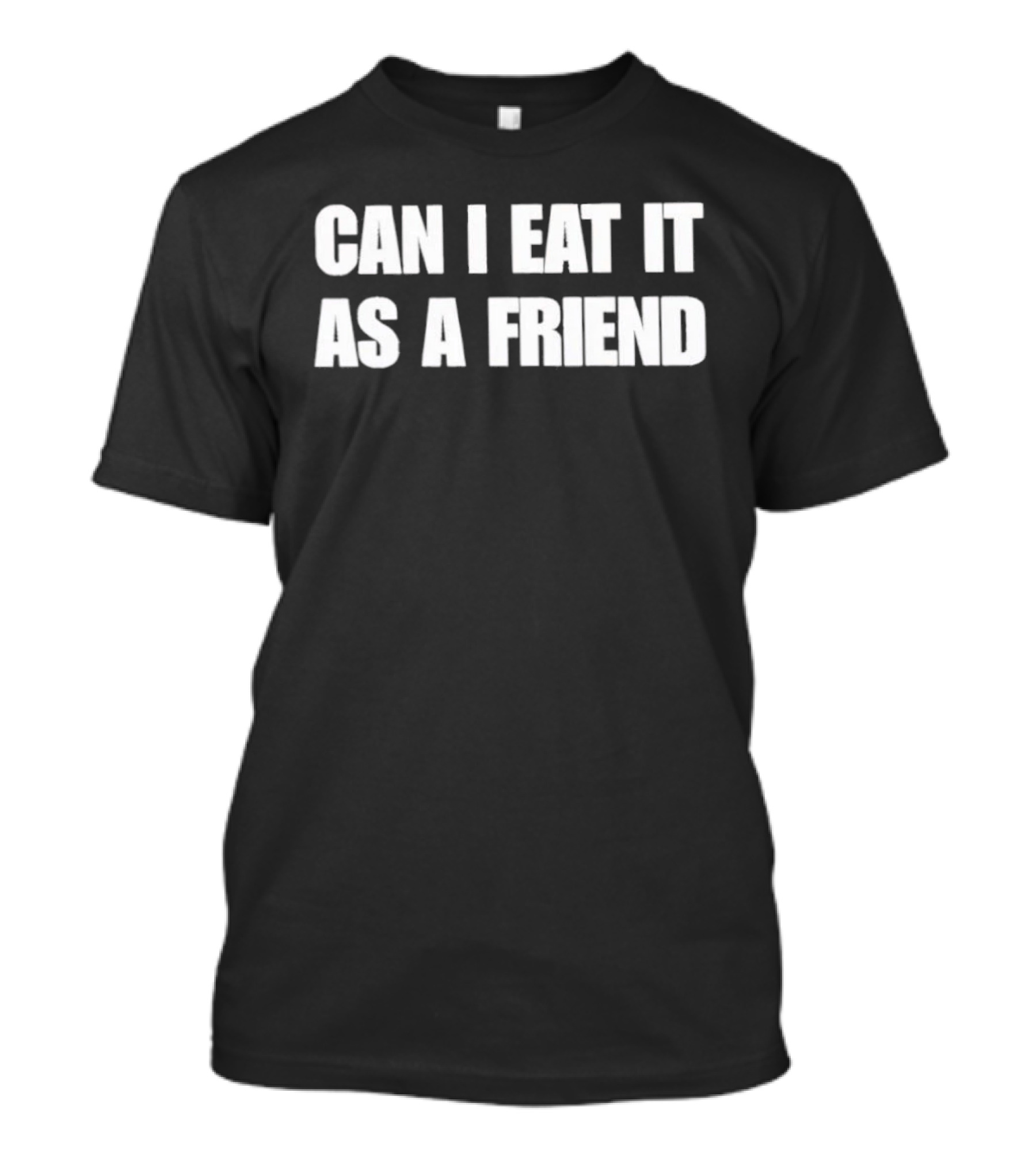 Can I Eat It As A Friend Humor Phrase T-Shirt