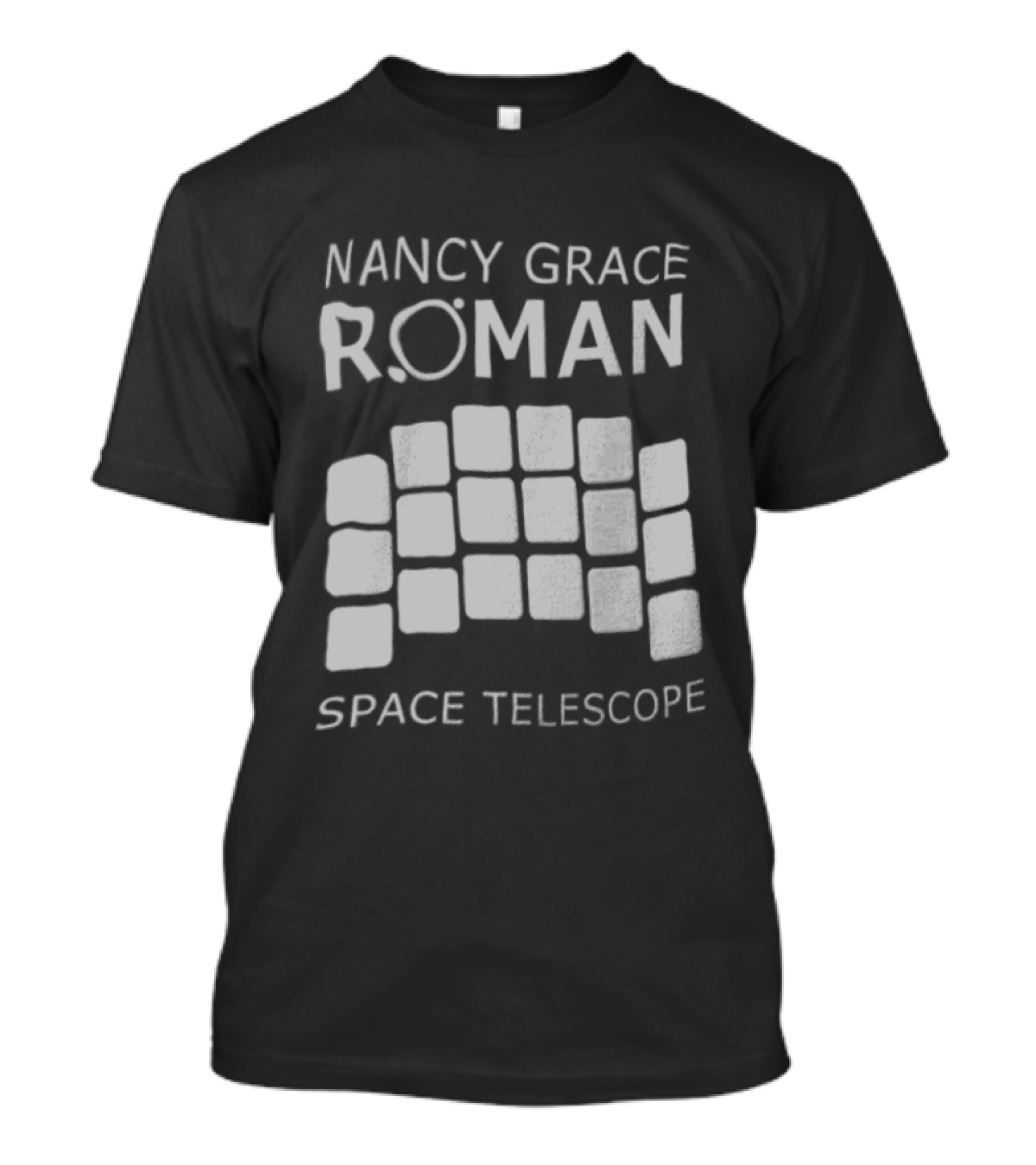 Nancy Grace Roman Space Telescope NASA Mission Square T-Shirt